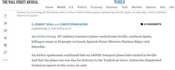 Türkiye için üretilen askeri nakliye uçağı İspanyada düştü: 4 ölü