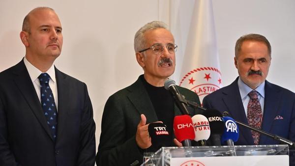 Ulaştırma ve Altyapı Bakanı Uraloğlu, Sincan OSB-Yenikent-Kazan Soda Demiryolu Projesi çalışmalarını inceledi