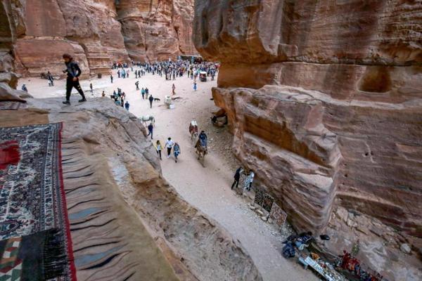 Tourists surge back to Jordan's desert marvel Petra