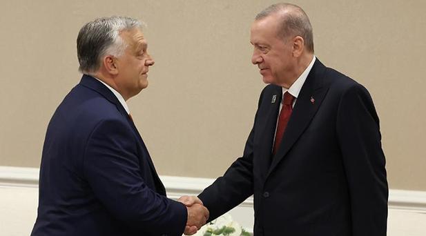 Cumhurbaşkanı Erdoğan, Macaristan Başbakanı Orbanı kabul etti