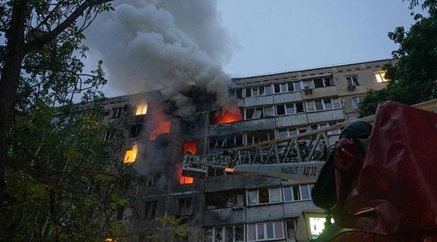UKRAYNA, RUSYANIN GENİŞ ÇAPLI İHA SALDIRISI BAŞLATTIĞINI DUYURDU