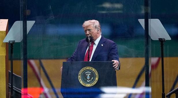 Trump: ABD tüm gücüyle üzerinize çöker