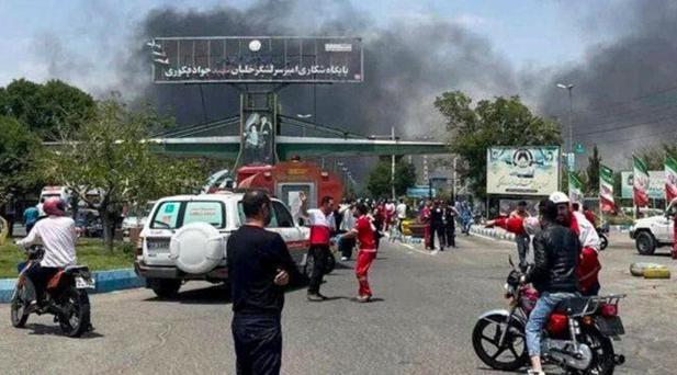 Tebrizde patlama sesleri