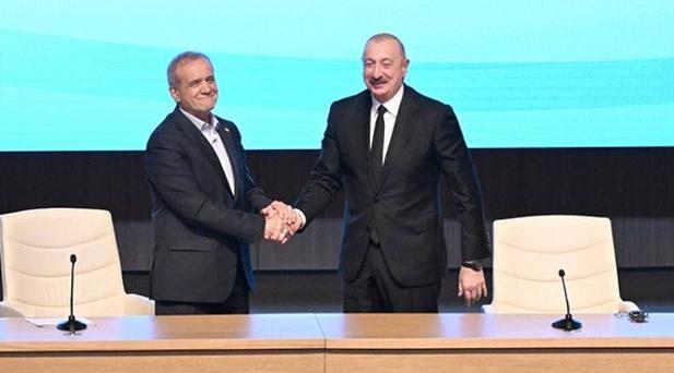 Aliyev ve Pezeşkiyan görüştü