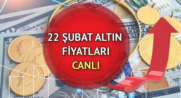 ALTIN FİYATLARI BUGÜN 22 ŞUBAT 2025 CANLI TAKİP (ALIŞ-SATIŞ) || Cumhuriyet altın, tam altın fiyatı, çeyrek altın ve gram altın fiyatları ne kadar, kaç TL