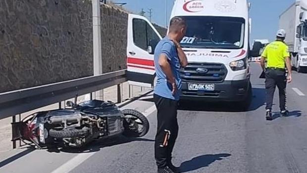 Kocaeli'de motosikletli kurye hayatını kaybetti! Kamyon şoförü kaçtı