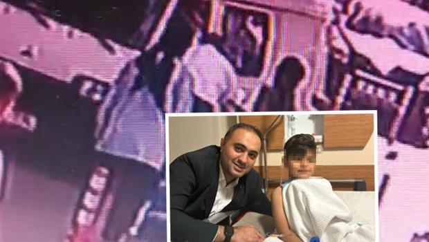 AK Parti ilçe başkanı, nefessiz kalan çocuğu Heimlich manevrasıyla kurtardı