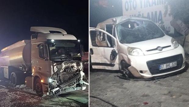 Osmaniye'ye korkunç kaza: 4 ölü, 3 yaralı