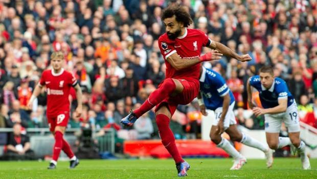 Merseyside derbisinde Liverpool, Salah'la kazandı!