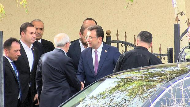 CHP Genel Başkanı Kılıçdaroğlu ve İstanbul Büyükşehir Belediye Başkanı İmamoğlu, görüştü