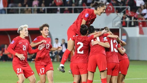 A Milli Kadın Futbol Takımımız, UEFA Uluslar B Ligi'ne yükseldi!