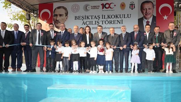 Kahramanmaraş Pazarcık Beşiktaş İlkokulu açıldı