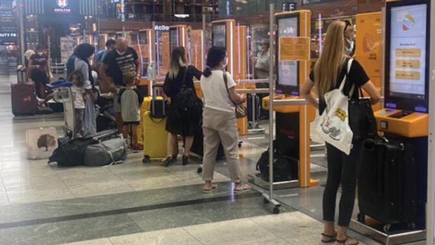 Sabiha Gökçen Havalimanı'nda check-in arızası 