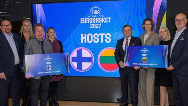 FIBA Kadınlar EuroBasket 2027, Finlandiya ve Litvanya'da düzenlenecek