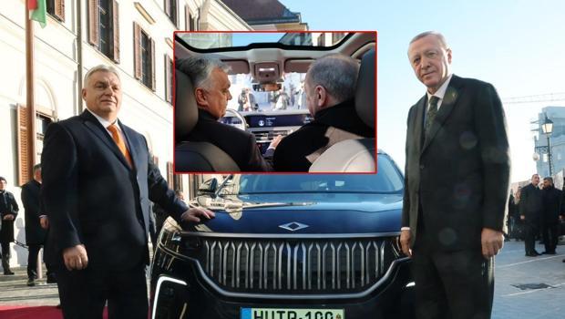 Cumhurbaşkanı Recep Tayyip Erdoğan, Viktor Orban'a Togg hediye etti