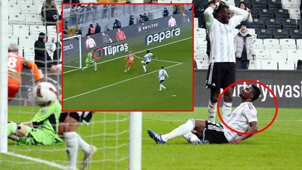 Beşiktaş - Alanyaspor maçında Daniel Amartey'den büyük hata! Maç boyunca ıslıklandı