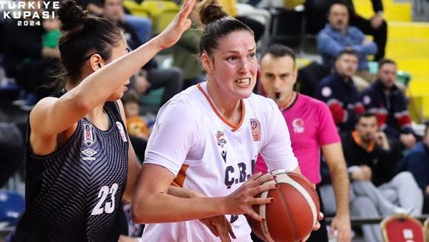 Beşiktaş'ı deviren Çukurova Basketbol finalde Fenerbahçe'nin rakibi oldu
