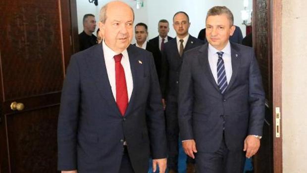 KKTC Cumhurbaşkanı Ersin Tatar'dan Antalya Valiliği'ne ziyaret