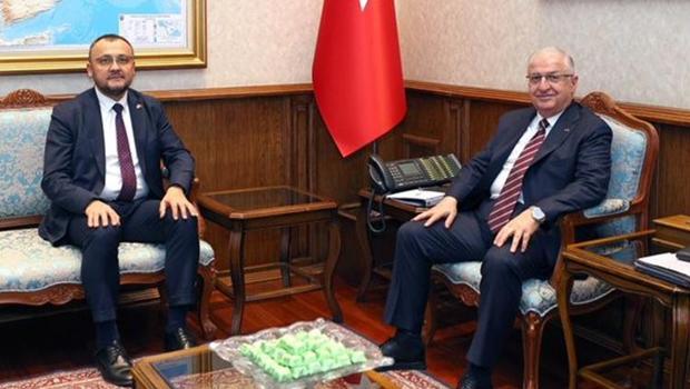 Bakan Güler, Ukrayna'nın Ankara Büyükelçisi Bodnar’ı kabul etti