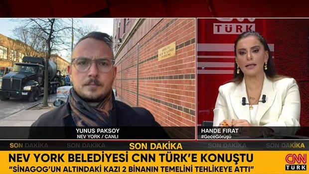 New York Belediyesi'nden CNN Türk'e 'sinagog' açıklaması