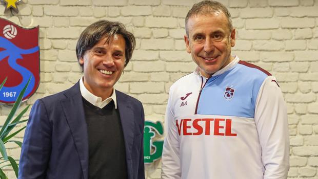 A Milli Takım Teknik Direktörü Montella’dan Trabzonspor’a ziyaret
