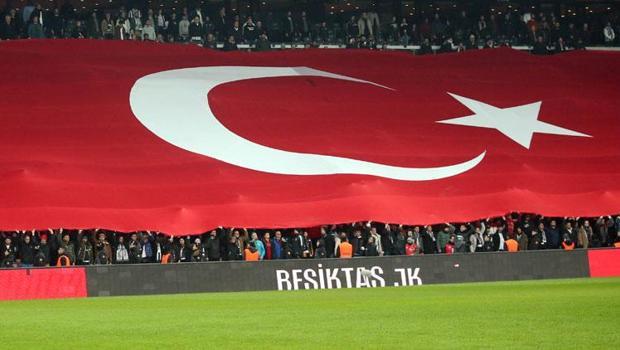 Beşiktaş - Fatih Karagümrük maçında şehitlerimiz unutulmadı