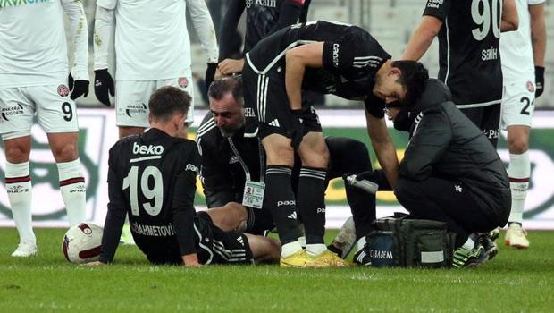 Beşiktaş'ta sakatlık şoku! Maça devam edemedi