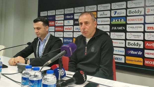 Abdullah Avcı: Trabzonspor 1 puana sevinmez! 7-8 pas yapamadık