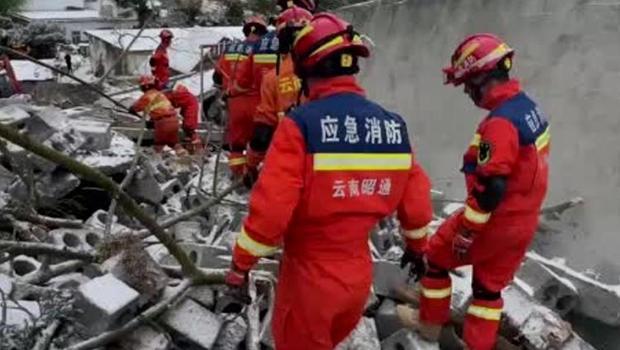 Çin'de heyelan felaketi: 47 kişi toprak altında kaldı