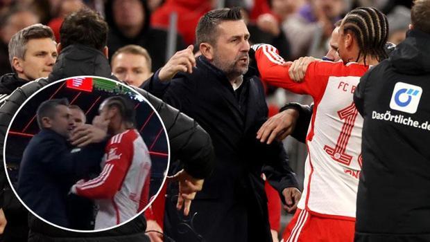 Trabzonspor'un eski teknik direktörü Nenad Bjelica'dan Leroy Sane'ye tokat! Bayern Münih - Union Berlin maçında ortalık karıştı