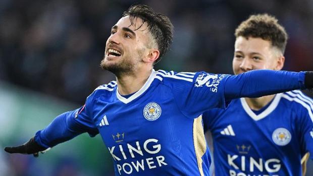 Yunus Akgün siftah yaptı, Leicester City turladı