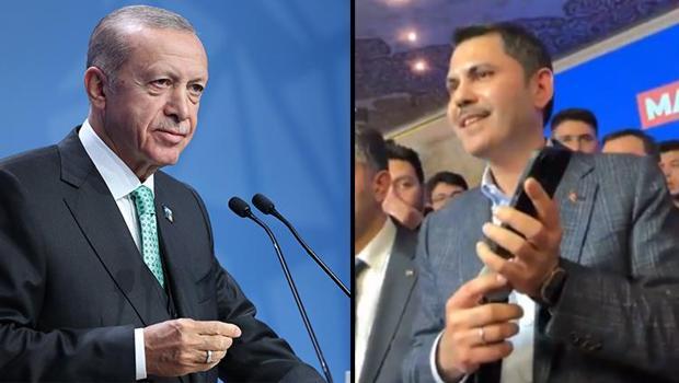 Cumhurbaşkanı Erdoğan Murat Kurum'un telefonundan seslendi: İstanbul yeniden 'Büyük İstanbul' olacak