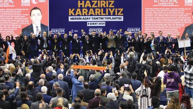 Cumhur İttifakı'nın Mersin adayları tanıtıldı... AK Parti Genel Başkan Vekili Elitaş: Mart ayının sonuna kadar 200 bin konut sahiplerine teslim edilecek