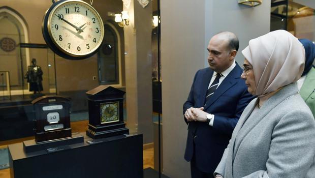 Emine Erdoğan'dan Ankara Palas Müzesi'ne ziyaret 
