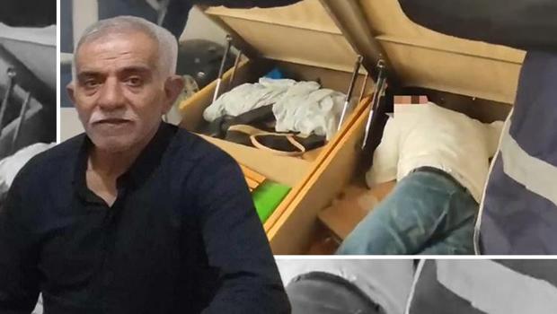 İzmir'de katil bazanın içinde yakalandı