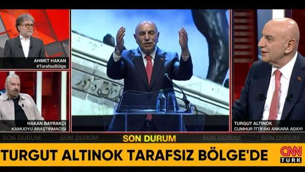 Son dakika: Cumhur ittifakı Ankara adayı Turgut Altınok CNN Türk'te projelerini anlatıyor