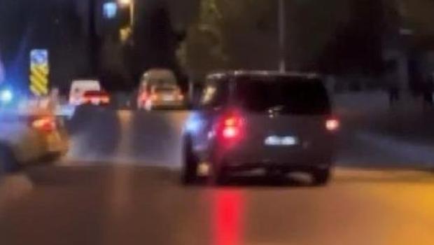 Drift yapan sürücüye gözaltı: 39 bin 220 lira ceza kesildi