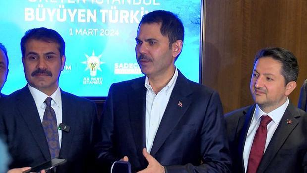 AK Parti İBB Başkan Adayı Murat Kurum'dan anket sorusuna yanıt: Nisan gelecek dertler bitecek