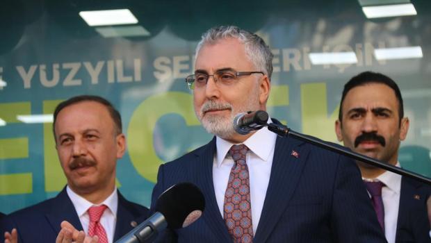 Çalışma ve Sosyal Güvenlik Bakanı Işıkhan, Mardin'de... 