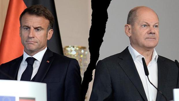 Macron Scholz'u çileden çıkardı! Avrupa'nın kalbindeki krizi derinleşiyor...