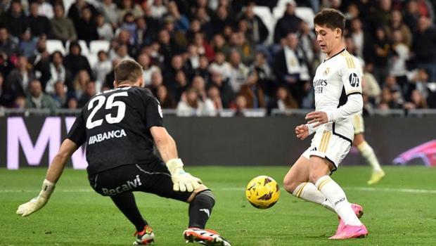 Arda Güler, Real Madrid formasıyla ilk golünü attı! Yalnızca 5 dakika sonra, takım arkadaşları...