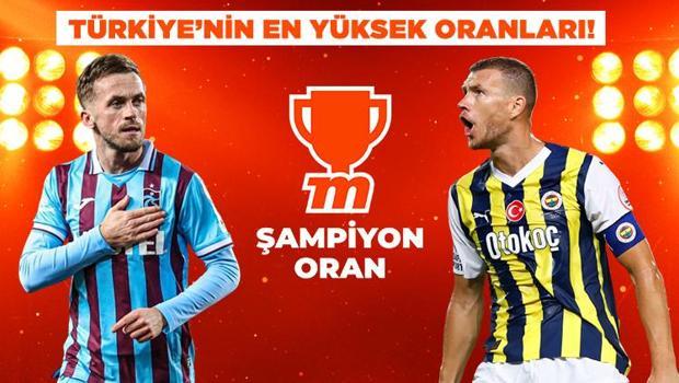 Trabzonspor-Fenerbahçe maçına Türkiye’nin en yüksek iddaa oranları Misli'de