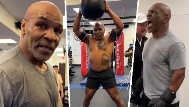 57 yaşındaki Mike Tyson, Jake Paul'a korku saldı! Video ile sataştı...