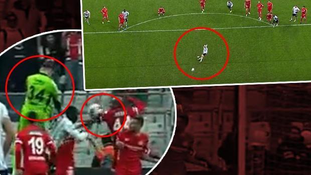Beşiktaş - Antalyaspor maçında inanılmaz son! Mert Günok penaltı kazandırdı, Rashica'nın ayağı kayınca gol geçersiz sayıldı