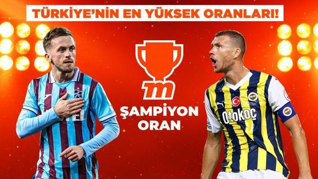 Trabzonspor-Fenerbahçe maçına Türkiye'nin en yüksek iddaa oranları burada! Üye ol, hemen daha fazla kazanmaya başla...