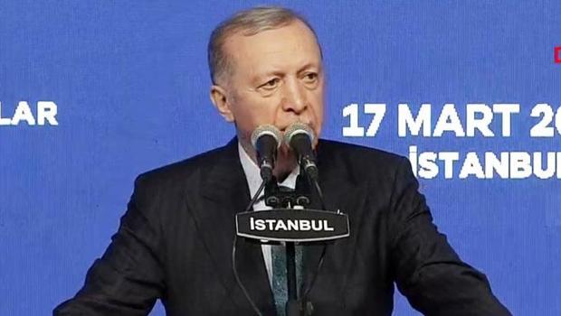 Son dakika: Cumhurbaşkanı Erdoğan: 31 Mart'ta seçim zaferi bekliyoruz