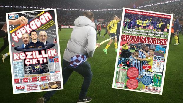 Trabzonspor - Fenerbahçe maçını yerel gazeteler hangi başlıklarla gördü?