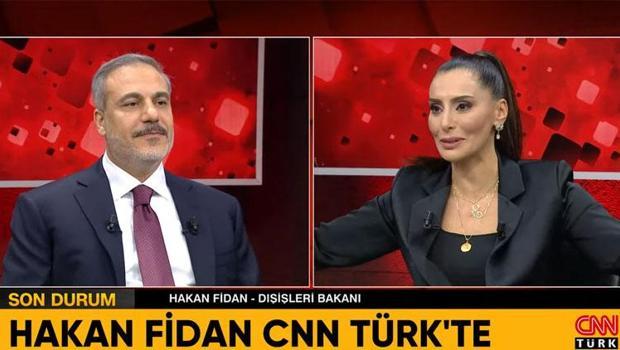 Son dakika: Bakan Fidan'dan CNN Türk'te önemli açıklamalar