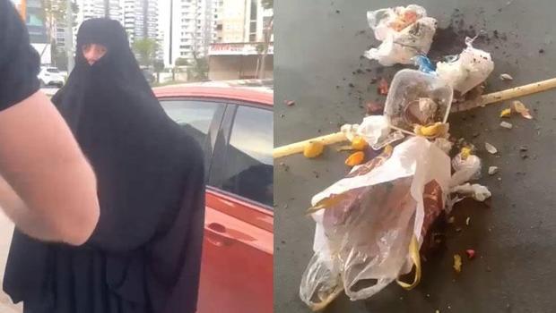 ‘Ramazanda edepsizlik yapmayın’ deyip evlerinin altındaki spor salonuna çöp döktüler