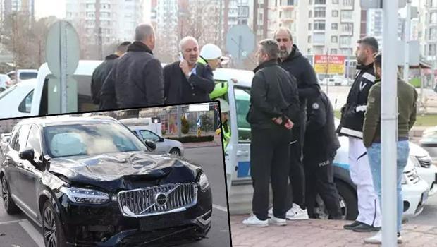 Kayserispor Başkanı Ali Çamlı kaza yaptı: Bir kişi ağır yaralı